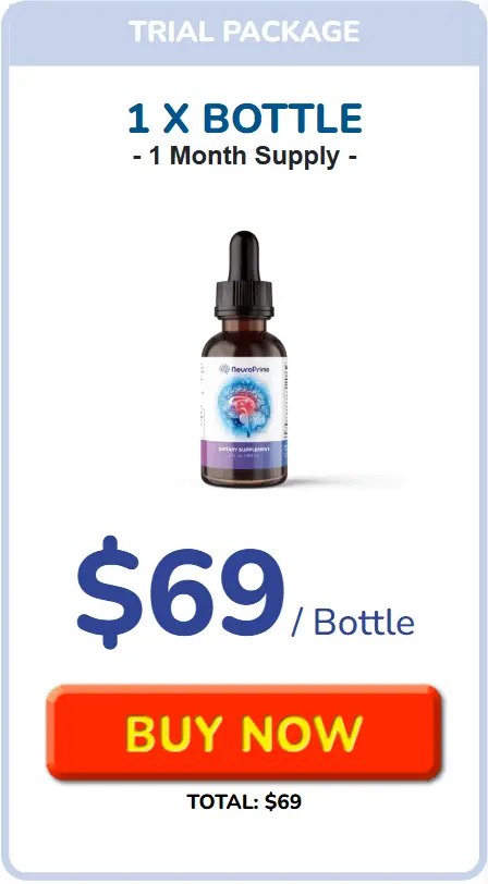 Neuroprime three bottles order